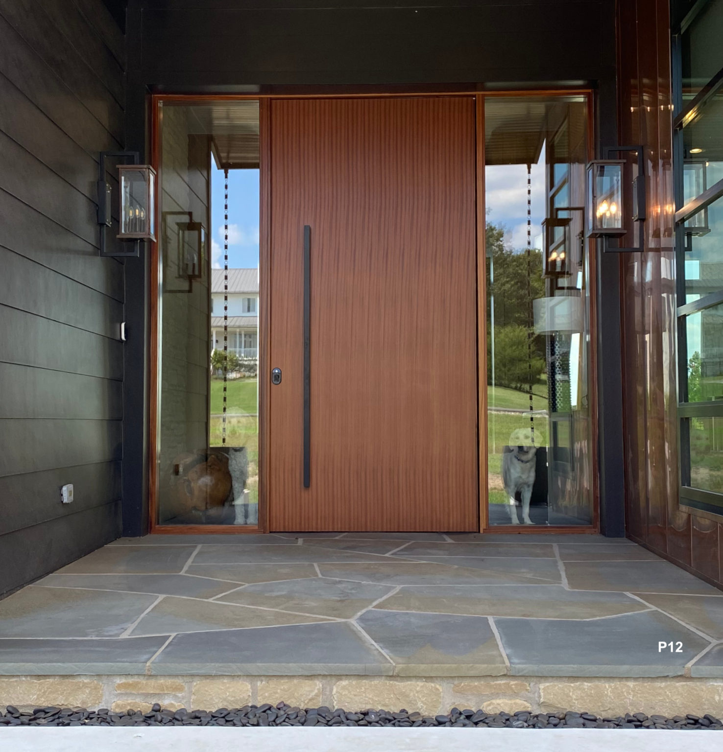 Exterior Pivot Doors - Custom - Flat - Pivot Door Company