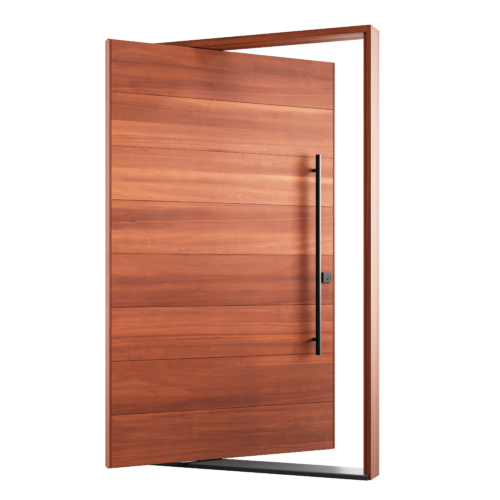 Exterior Pivot Doors - Custom - Solace - Pivot Door Company