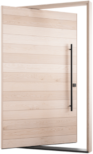 Dina White Oak Pivot Door